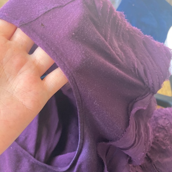 DVF purple mini dress - Picture 8 of 8